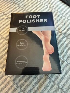 Foot Polisher Electric Callus Remover - Black Foot Care